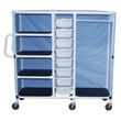 MJM International Combo Cart For Medical Supplies