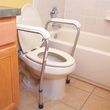 Essential Medical Height Adjustable Toilet Safety Rail