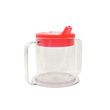 Independence Two-Handled Clear Mug