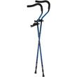 Folding Underarm Crutches (Blue)