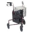 Drive Deluxe Three Wheel Aluminum Rollator