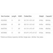 PVI Portable Multifold Ramp Size Chart