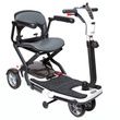 Pride Go-Go Folding Four Wheel Travel Mobility Scooter