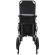 Back View of  Karman Healthcare KM-5000-TP Ultralight Transport Reclining Wheelchair