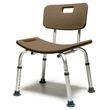 Graham Field Lumex Bath Seats with Backrest - Chocolate