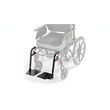 Kanga Adult Tilt-In-Space Wheelchair Footrest