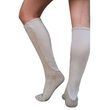 Xpandasox Plus Size/Wide Calf Cotton Blend Cable Texture Knee High Compression Socks