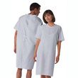 Medline Overlap Back Tie Patient Gowns