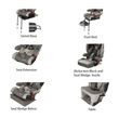 Thomashilfen RECARO Monza Nova 2 Latch Reha Adaptive Booster-Type Car Seat