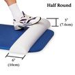 Half-Round Lightweight Portable Foam Roll