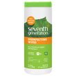 Seventh Generation Lemongrass and Citrus Disinfecting Wipes