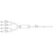 Baxter Four-Lead Arthroscopic Irrigation Set