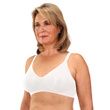 Classique 722 Post Mastectomy Bra Style-White Front 