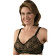 Classique 779 Post Mastectomy Fashion Bra-Black/skin