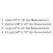 Serola Sacroiliac SI Belt Size Chart