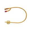 Rusch Gold Silicone Coated 2-Way Foley Catheter - 30cc Balloon Capacity