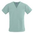 Medline ComfortEase Ladies V-Neck Two-Pocket Scrub Tops - Seaspray