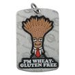 AllerMates Dog Tag Professor Wheatley Gluten Allergy