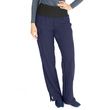 Medline Ocean Ave Womens Stretch Fabric Support Waistband Scrub Pants - Navy