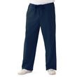 Medline Newport Ave Unisex Stretch Fabric Scrub Pants with Drawstring - Navy