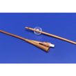 Cardinal Silicone 3-Way Foley Catheter - 30 cc Balloon Capacity