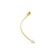 Cardinal Health Dover Two-Way Silicone-Elastomer Coated  Latex Foley Catheter - 3cc Balloon Capacity