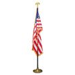 Advantus Deluxe U.S. Flag and Staff Set