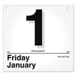 AT-A-GLANCE "Today Is" Daily Wall Calendar Refill