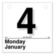 AT-A-GLANCE "Today Is" Daily Wall Calendar Refill