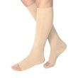 Opaque SoftFit 15-20 mmHg Open Toe Knee High - Natural