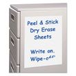 C-Line Self-Stick Dry Erase Sheets