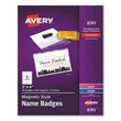 Avery Magnetic Style Name Badge Kit