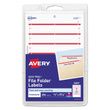 Avery Printable 4" x 6" - Permanent File Folder Labels - AVE05201