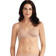 Shop Amoena Lara Soft Cup Non Wired Bra-Sand Front	