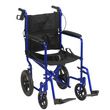 Drive Lightweight Expedition Aluminum Transport Chair - Blue