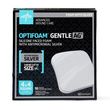 Medline Optifoam Gentle Antimicrobial Silicone Face Non Border Dressings