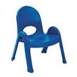 Childrens Factory Angeles Value Stack Nine Inch High Child Chair - Royal Blue