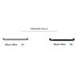 Clinton Practice Exam Table - Drawer Pulls