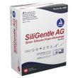 Dynarex SiliGentle AG Silver Silicone Bordered Foam Dressings