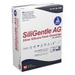 Dynarex SiliGentle AG Silver Silicone Non-Bordered Foam Dressing