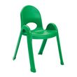 Childrens Factory Angeles Value Stack Thirteen Inch High Child Chair - Shamrock Green