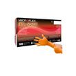 Microflex Blaze Orange Nitrile Exam Gloves