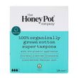 The Honey Pot Super Tampons Bio-plastic Applicator