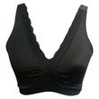 Softee Soft Silhouette Black Mastectomy Bra