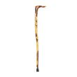 Mabis DMI Briggs Brazos Natural Hardwood Root Walking Cane With Traditional Handle