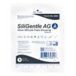 Dynarex SiliGentle AG Silver Silicone Bordered Foam Dressings - 3084