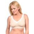 La Leche League Lace Nursing Sleep Bra-Frappe/Ivory