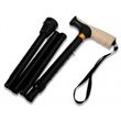 Graham-Field Folding Cane- Tan/Black