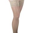 Gabrialla Sheer Thigh High 20-30mmHg Firm Compression Stockings - Beige