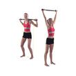 CanDo Unweighted Padded Exercise Bar With Tubing